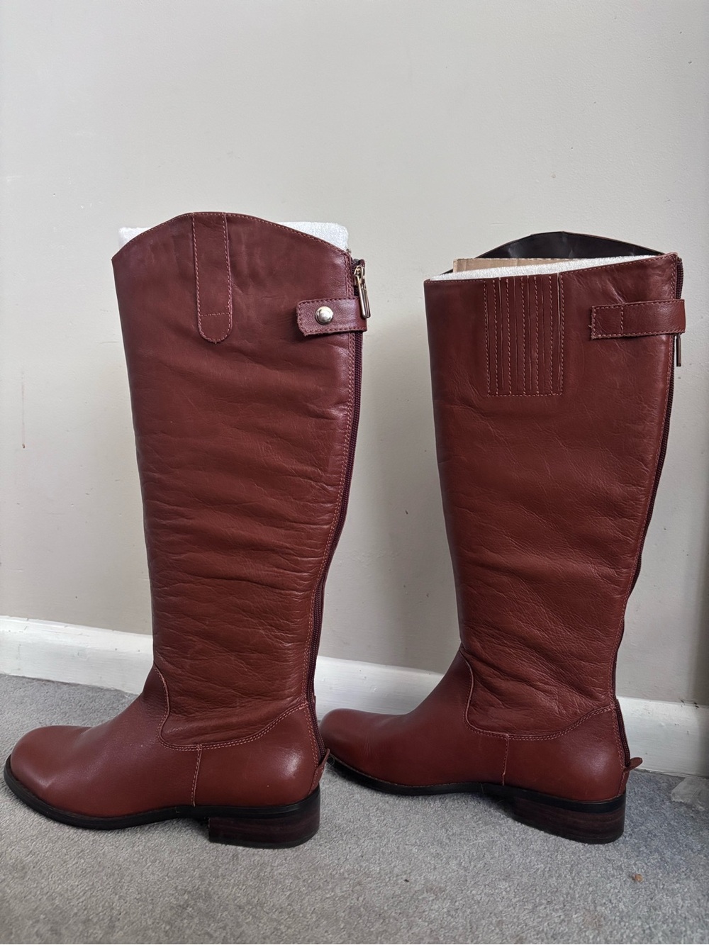le chateau Women's Riding Boots in Chestnut Brown